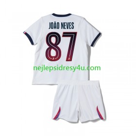 Fotbalový Dres Paris Saint-Germain Joao Neves 87 Dětské Venkovní 2026/27